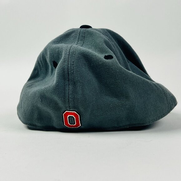 Top Of The World NCAA Ohio State Buckeyes Football Gray 7.5/8 Baseball Cap - Picture 3 of 5
